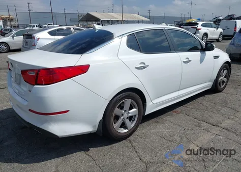 2015 Kia Optima Lx from USA, damaged, VIN 5XXGM4A7XFG389601